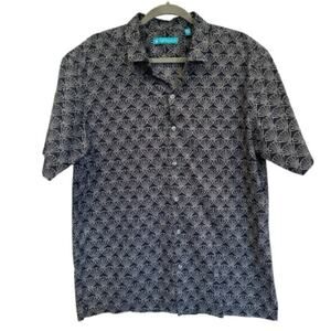 Tori Richard Short Sleeve Men's Button Down Shirt Large